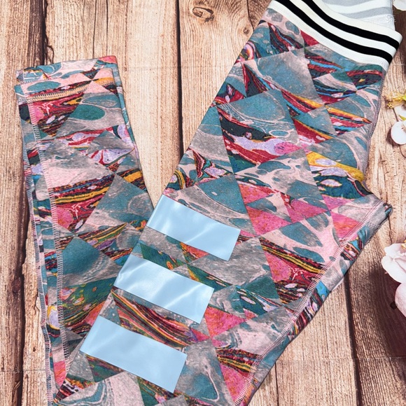 Adidas Multicolor Patterned Leggings - Picture 5 of 5